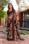 Nargis Vol 4 By Kashvi Black Vichitra Daily Wear Saree Exporters In India